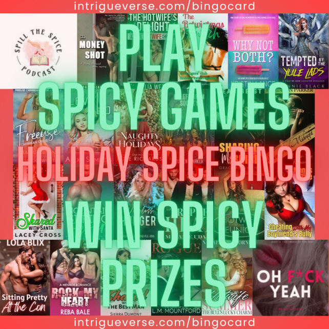 Remember to turn in your Holiday Spicy Book Bingo cards by January&nbsp;5!